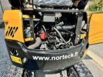 MINI PELLE NORTECK SX16 - 24 CV diesel + pouce hydraulique OFFERT – Image 4