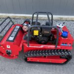 Tondeuse Débroussailleuse à chenilles télécommandée